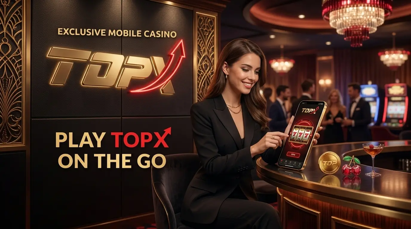 Jogos de cassino e slots na TopX